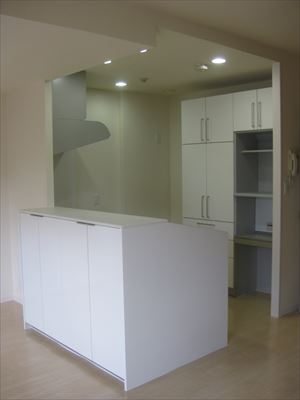 奥様ご希望の対面キッチンに 奥様ご希望の対面キッチンに